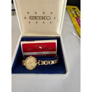 Seiko Gold Woman's Watch